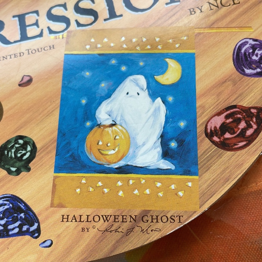Halloween ghost flag